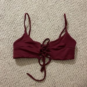 SAN LORENZO MAROON TOP